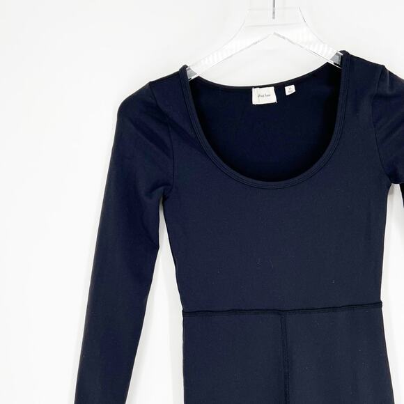 Aritzia Wilfred Free Maxe Long Sleeve Jumpsuit XS Black - Picture 4 of 5